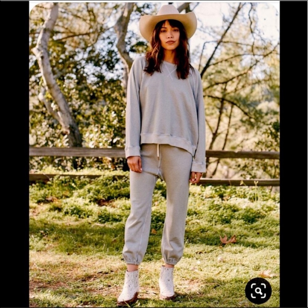 THE GREAT. SET of Sweatpants 0/XS & Sweatshirt 1/S